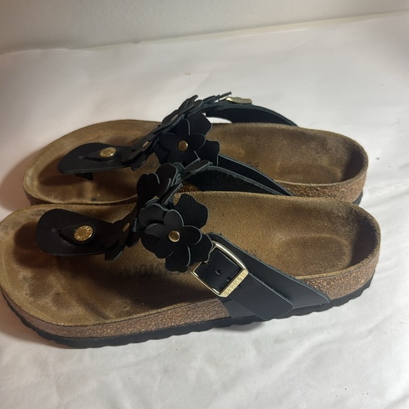Used flip flop style Birkenstock sandals women’s 38 - Picture 2 of 6